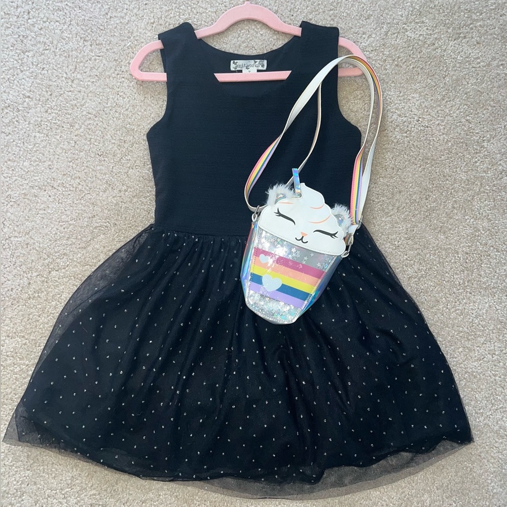 Elegant Black Kids Dress